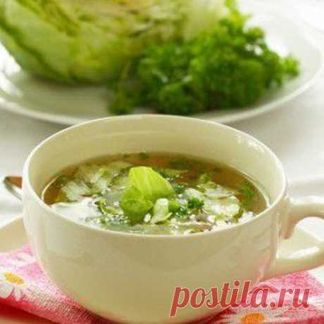 Холодный суп из щавеля с огурцами и яйцами - BestCook