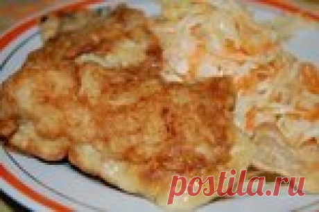 Рыбка в кляре на минералке