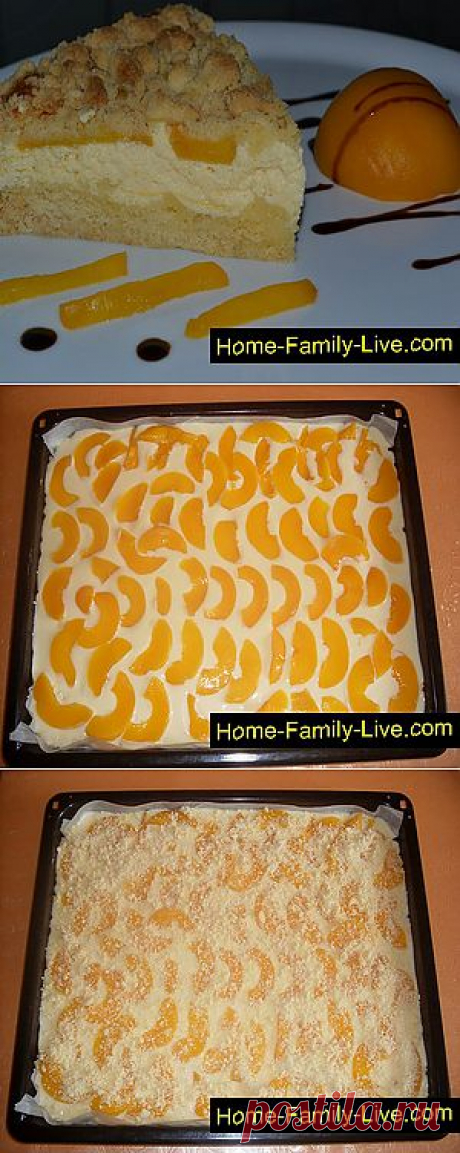 Кулинарные рецепты Пирог с персиками &amp;raquo; Кулинарные рецепты