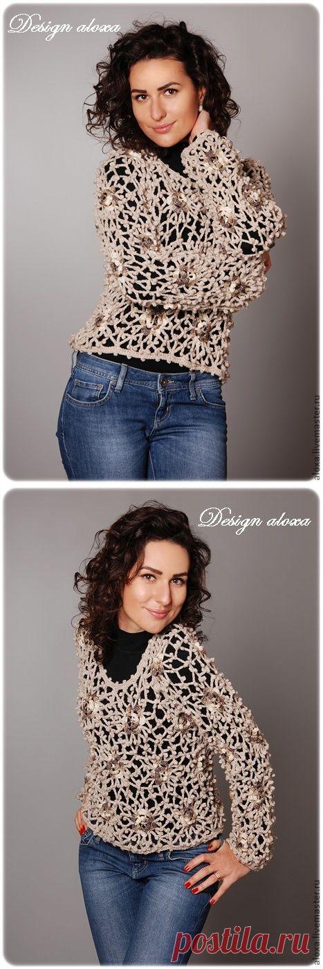 Цветы в паутинке