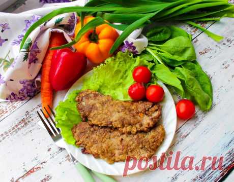 Отбивные из говяжьей печени рецепт с фото пошагово и видео - 1000.menu