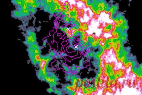 Раскрыта природа порождающего мощную радиацию загадочного объекта. Аргентинские астрономы провели наблюдения за загадочным источником гамма-излучения очень высокой энергии, известным как HESS J1857+026, и выяснили его природу. Оказалось, что высокоэнергетическая радиация порождается гигантским пузырем горячего газа, внутри которого находится пульсар.