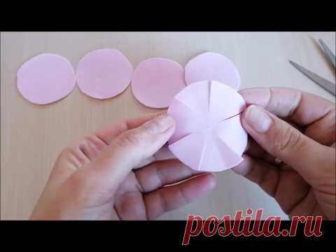 Нереально красивые цветы из фоамирана 🌸👌Вы только посмотрите🥰