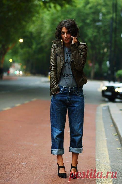 Как правильно закатывать джинсы?