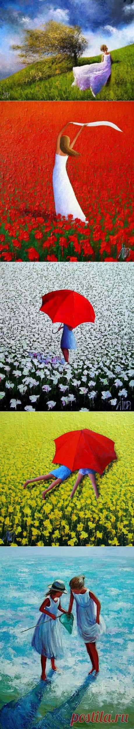Мне так хочется быть наивною... Дима Дмитриев. (Dima Dmitriev) родился в Москве, и это второе поколение художников в его семье. Он переехал в Прагу (Чехия), где окончил Академию искусств, архитектуры и дизайна.