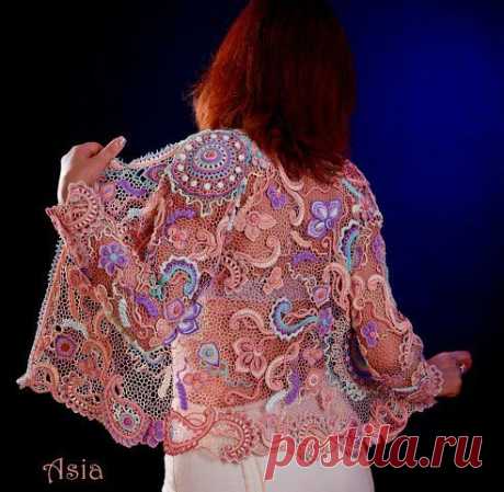 Работа Галины Вертен. Жакет &quot;Рашель&quot;
