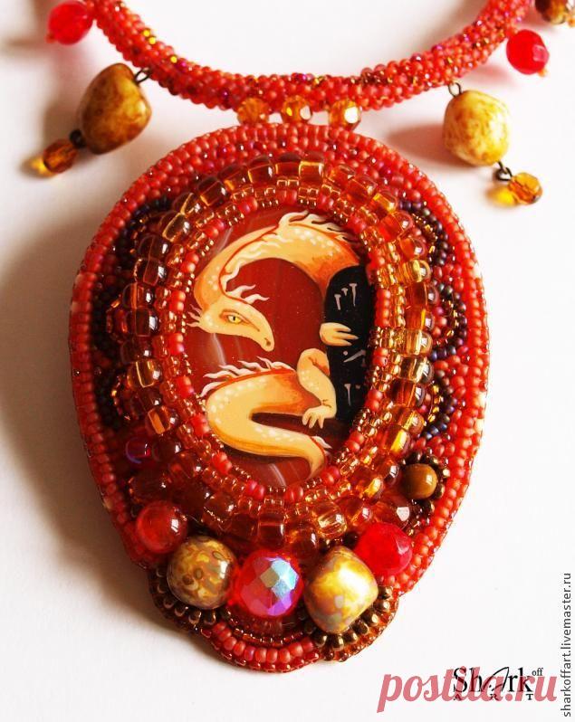 "Кабошон — не кабошон". Плетем оправу для "неудобных" камешков. Часть 2 - Ярмарка Мастеров - ручная работа, handmade