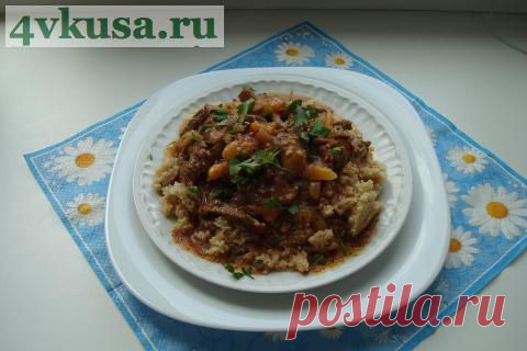 Мясо по-гречески с мятой | 4vkusa.ru