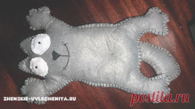 Как сшить Кота Саймона своими руками из фетра