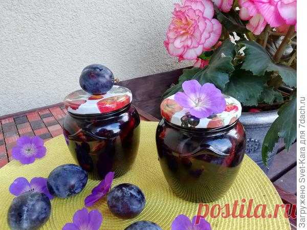 Вяленые сливы в сиропе. Пошаговый рецепт приготовления с фото