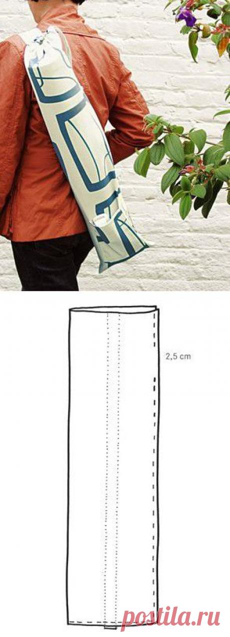 Сумка для йоги | Креативные идеи - для дома, для сада, вязание, шитье, описание моделей