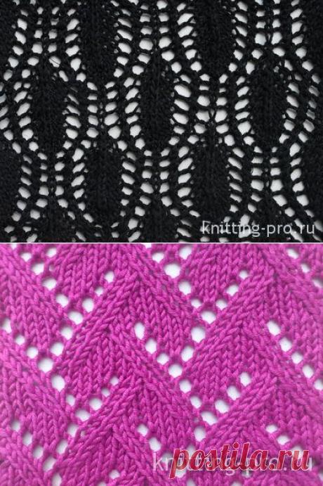Ажурные узоры - knitting-pro.ru - От азов к мастерству