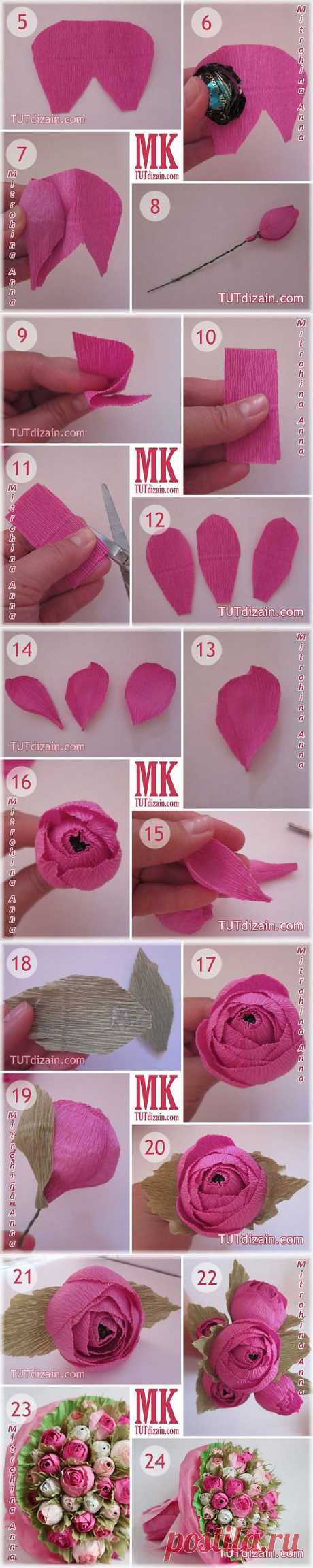 розочки из гофры