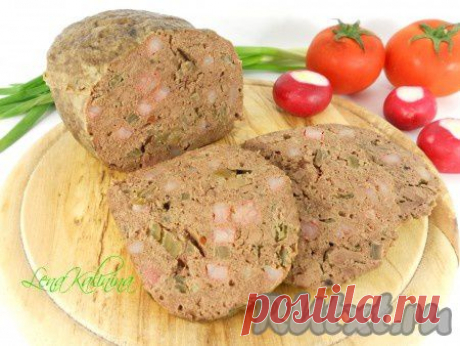 необыкновенно вкусная домашняя печеночная колбаса