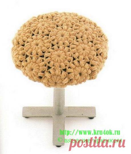 Вязаные чехлы сидений.