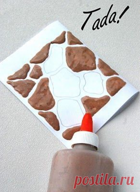 Самодельная объемная структурная паста