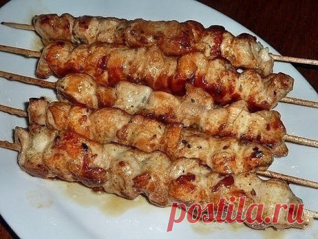 Шашлык из курицы в духовке » В сети – себя просвети! - Развлекательный портал!