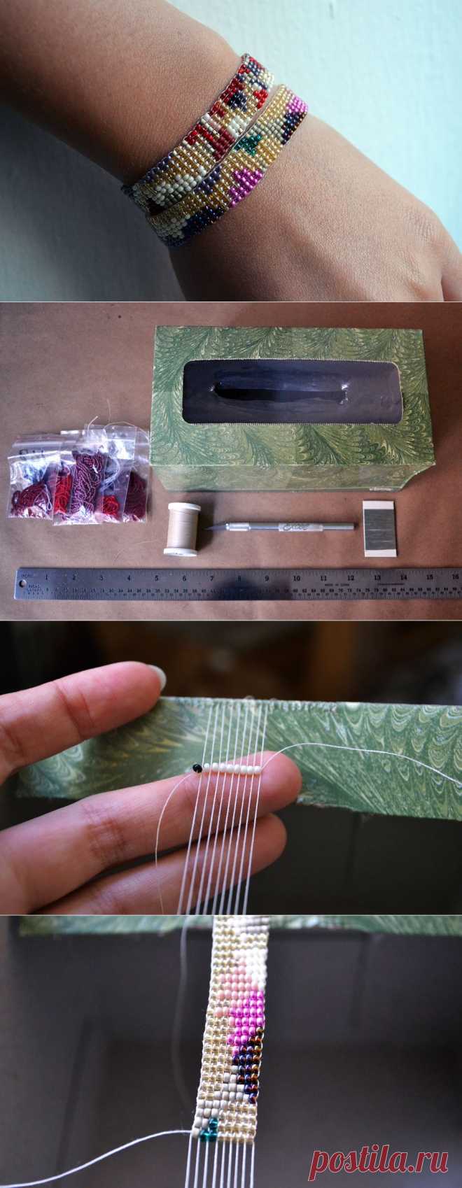☩DIY☩ браслеты из бисера
