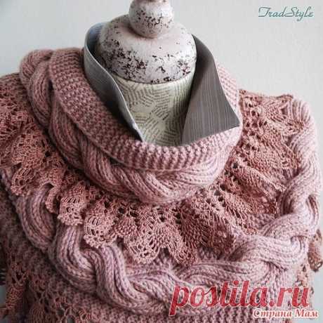 Шарф-снуд &quot;Стефания&quot; — Сделай сам, идеи для творчества - DIY Ideas
