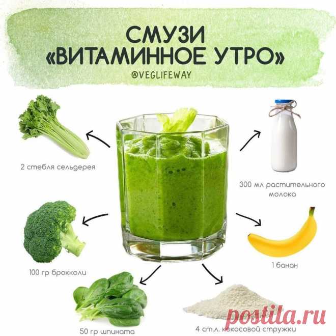 Смузи "Витаминное утро"