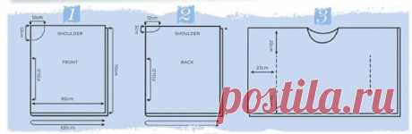 Как сшить тунику без выкройки | WomaNew.ru - уроки кройки и шитья.