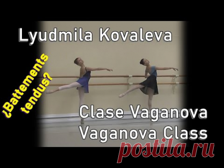 Academia Vaganova CLASE de L. KOVALEVA