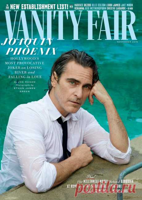 Хоакин Феникс на обложке Vanity Fair, 2019