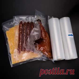 32*500 см рулона вакуумный мешок свежие поддержанию мешок Еда Сохранение сумка для хранения купить на AliExpress