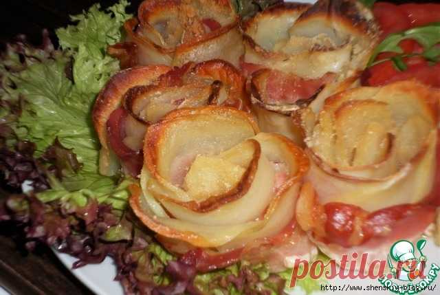 Картофельные "розочки" своими руками
