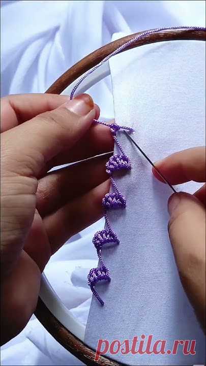 viral embroidery 🪡🤩 #handemboidery #viralvideo