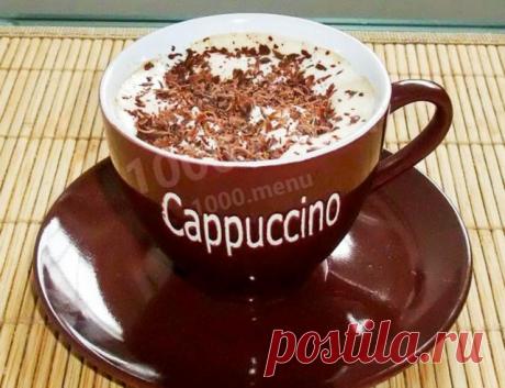 Капучино с миндалем и коричневым сахаром рецепт с фото пошагово и видео - 1000.menu