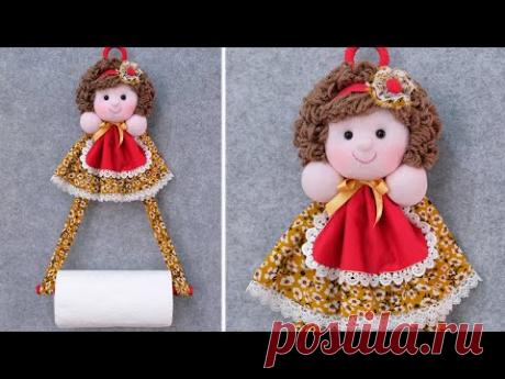 Очаровательный Держатель для Бумажного Полотенца Своими Руками 🌺 Charming Towel Hanger DIY