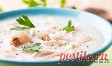 Суп из мяса курицы