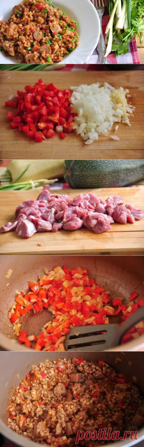 Гречки по-купечески с индейкой в мультиварке — Вкусные рецепты