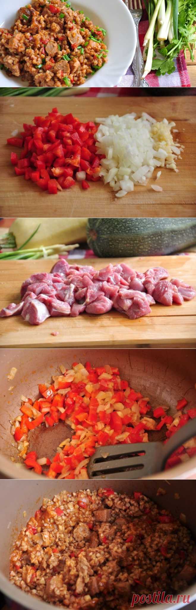 Гречки по-купечески с индейкой в мультиварке — Вкусные рецепты