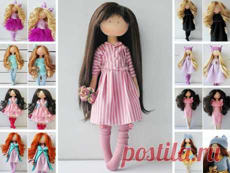 Textile doll Rag doll Tilda doll Fabric doll Muñecas Pink doll Birthday doll Handmade doll Interior doll Art doll Cloth doll by Olesya N Textile doll Rag doll Tilda doll Fabric doll Muñecas Pink doll Birthday doll Handmade doll Interior doll Art doll Cloth doll by Olesya N __________________________________________________________________________________________   Hello, dear visitors!  This is handmade textile doll created by Master Olesya N. (Russia). All dolls stated on...
