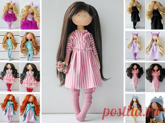 Textile doll Rag doll Tilda doll Fabric doll Muñecas Pink doll Birthday doll Handmade doll Interior doll Art doll Cloth doll by Olesya N Textile doll Rag doll Tilda doll Fabric doll Muñecas Pink doll Birthday doll Handmade doll Interior doll Art doll Cloth doll by Olesya N __________________________________________________________________________________________   Hello, dear visitors!  This is handmade textile doll created by Master Olesya N. (Russia). All dolls stated on...