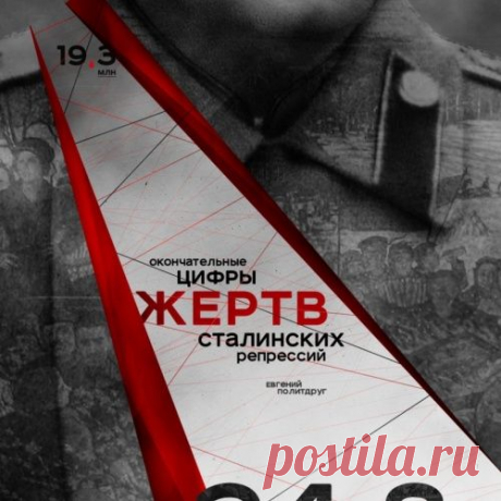 Окончательные цифры жертв сталинских репрессий