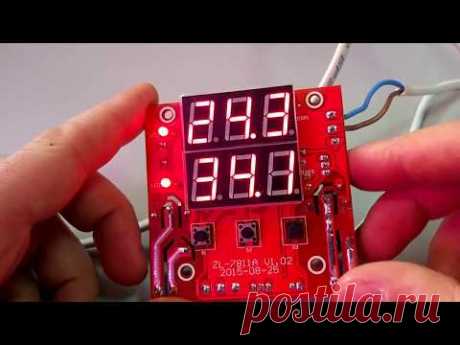 Настройка терморегулятора для инкубатора Lilytech ZL-7811 (температура и влажность)
