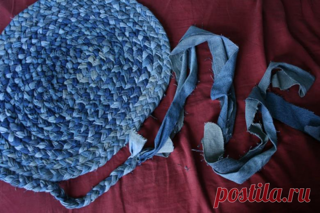 Ковры ручной работы - из того, что найдете у себя в шкафу! Утилизация старых вещей!Примеры и идеи для воплощения! | Юлия Жданова | Дзен