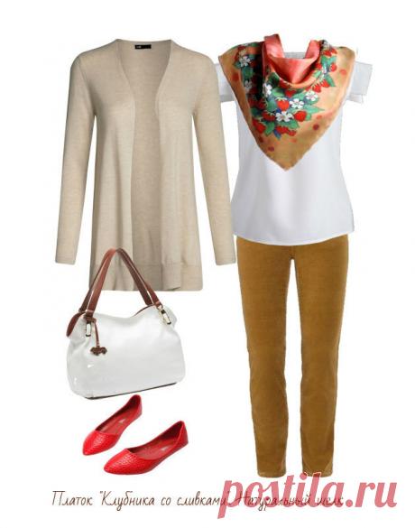 Батик платок "Клубника со сливками" – купить в интернет-магазине на Ярмарке Мастеров с доставкой - CCUC1RU | Архангельск