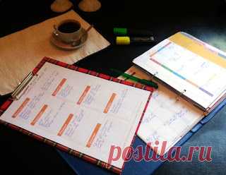 Порядок в доме - гармония в семье: листы планирования