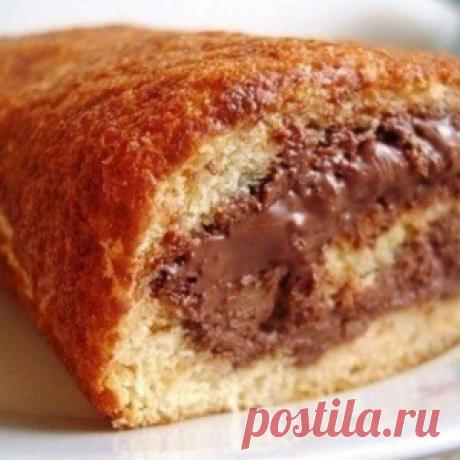 Когда на пороге гости, всегда готовлю этот рулет «5-минутку». Вкусно и очень быстро!
