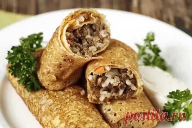 25 мясных начинок для блинов, которые придутся по вкусу каждому - Будет вкусно - Медиаплатформа МирТесен