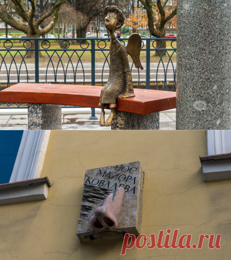 Новый петербургский ангел и нос майора Ковалёва. Ещё семь необычных памятников Северной столицы | 4traveler | Яндекс Дзен