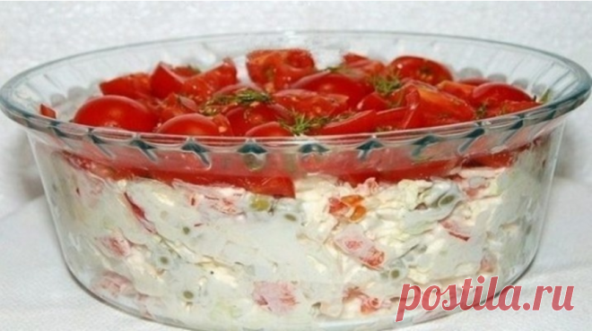 Рецепт салата «Красная шапочка», который обошел 