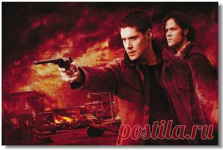 Купить сверхъестественное, supernatural - постер, афиша №15 по низкой цене