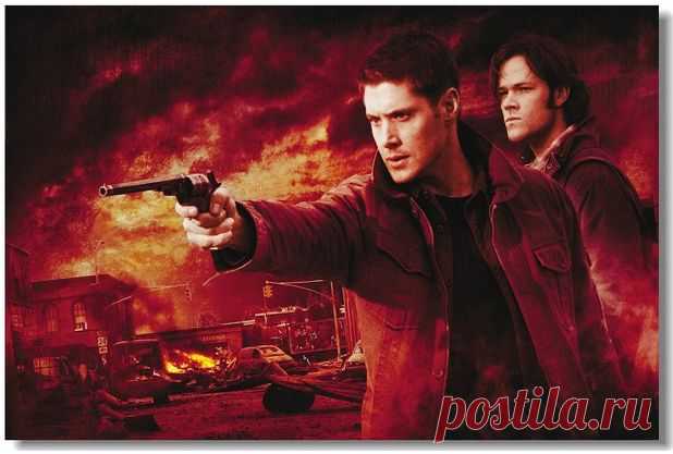 Купить сверхъестественное, supernatural - постер, афиша №15 по низкой цене