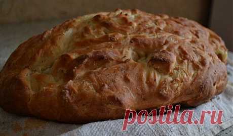 КАК ПРИГОТОВИТЬ ДОМАШНИЙ ЛУКОВЫЙ ХЛЕБ.