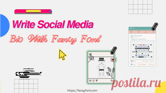 How to write social media bio with Fancy Fonts. First of all, we need to know what is a social media bio. After that, we will discuss how to write social media bio with fancy fonts.